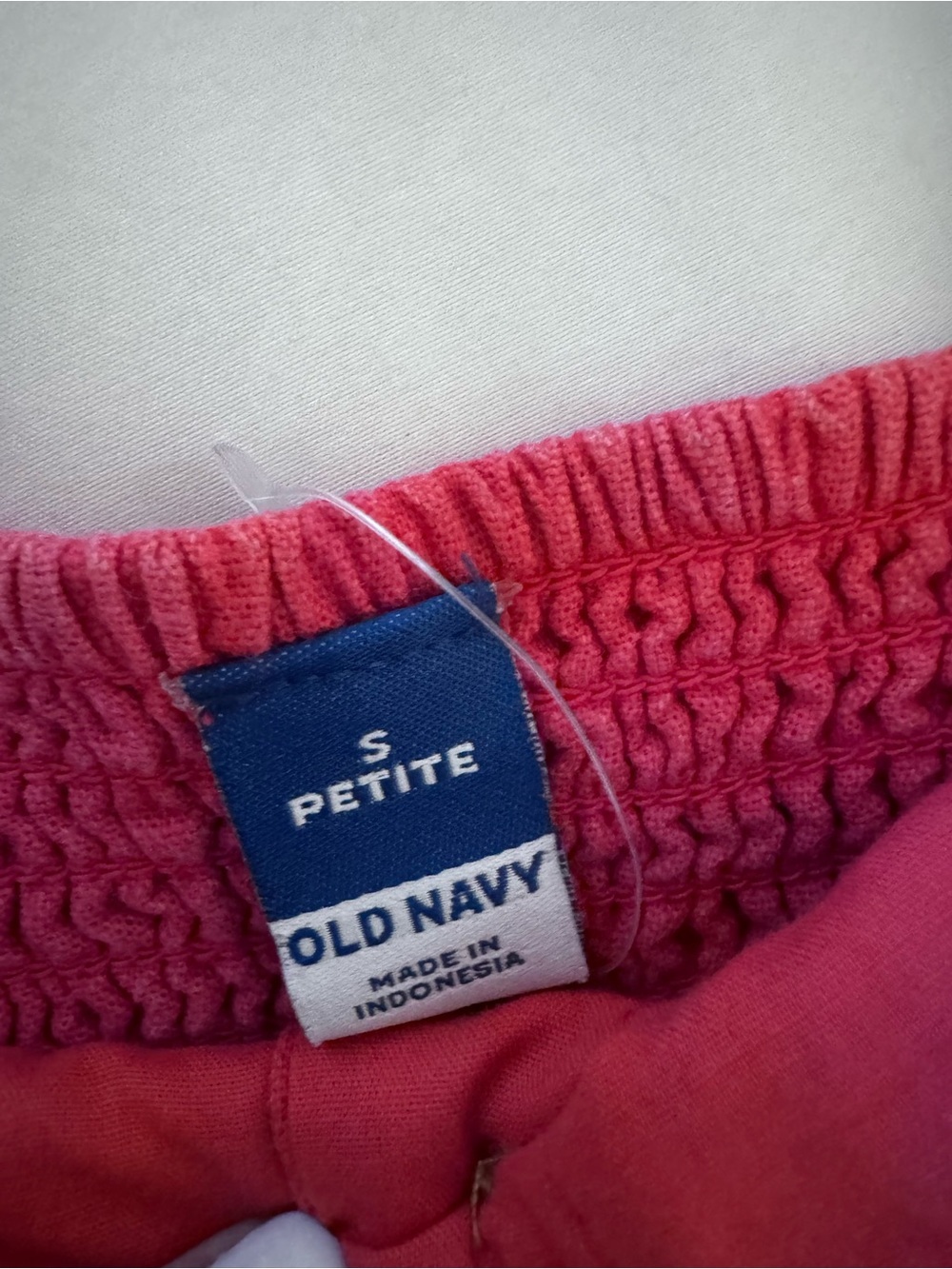 Old Navy Red Square-Neck Button Midi Dress - Picture 7 of 7